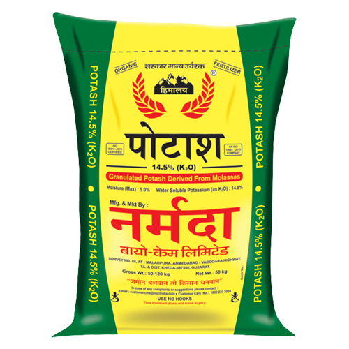 PDM organic potash fertilizer bag